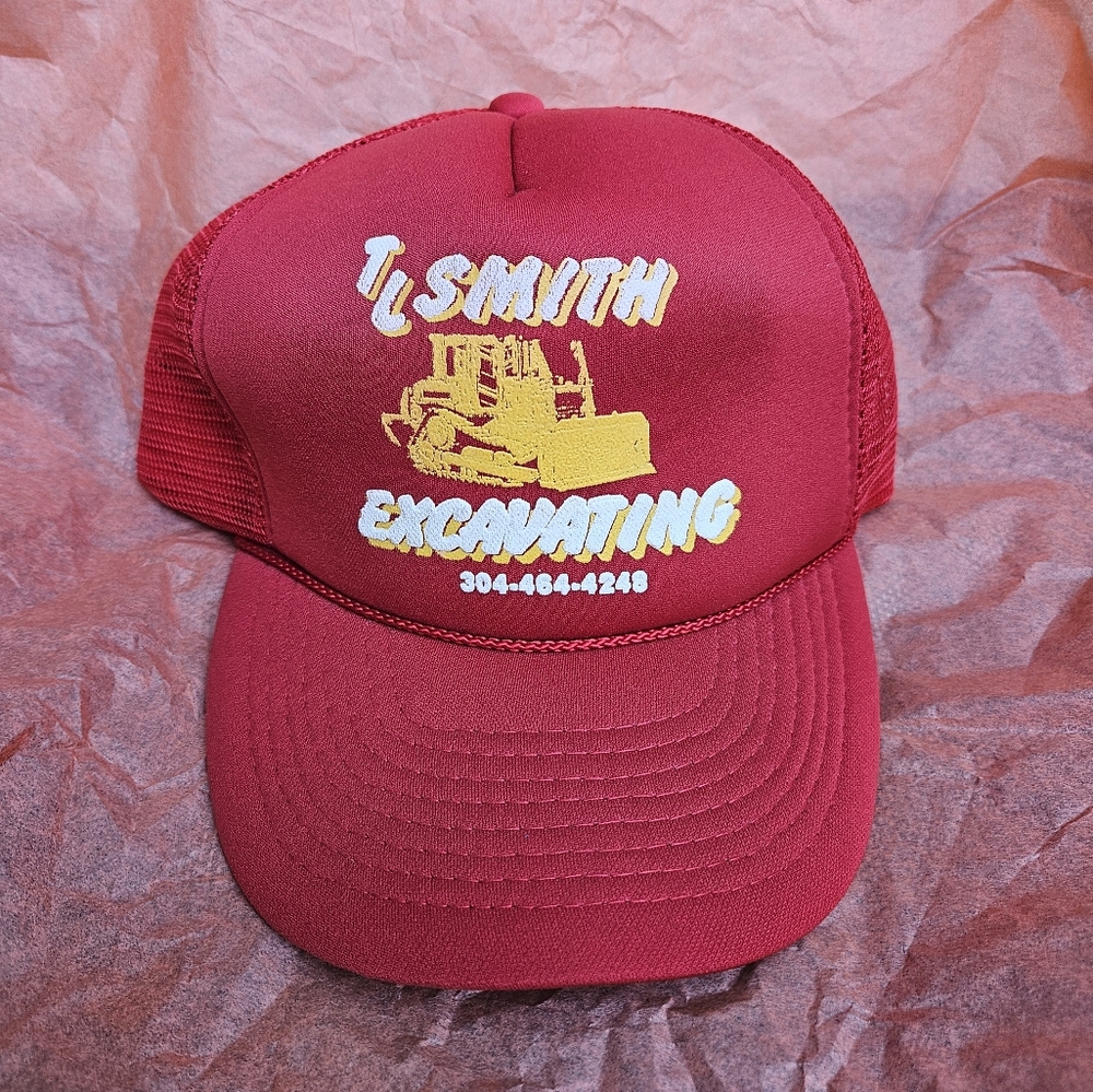 TL Smith Excavating trucker hat